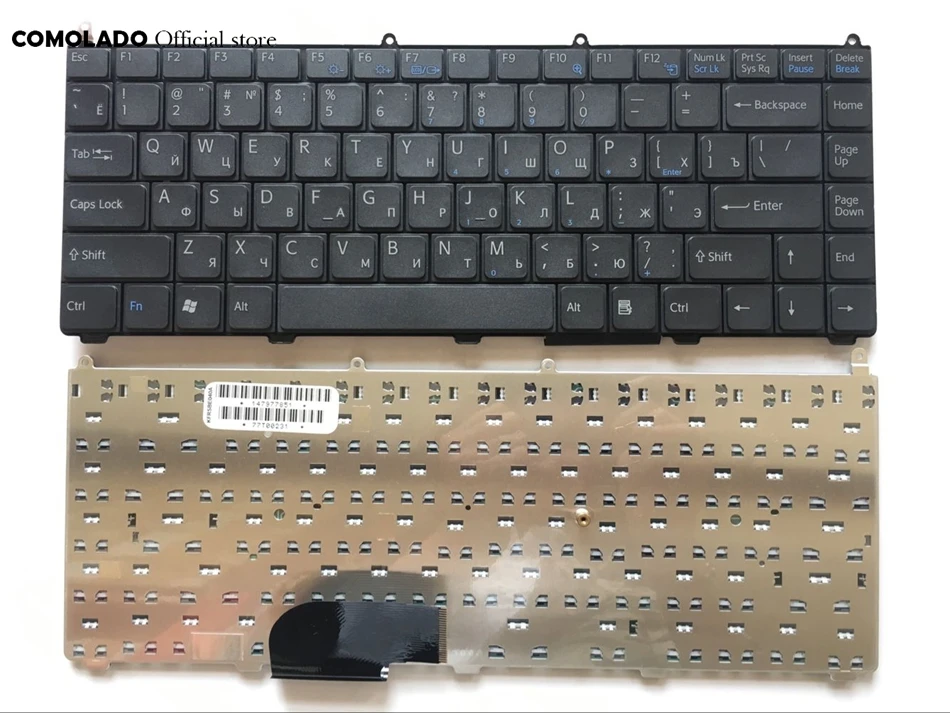 RU Russian Keyboard For SONY Vaio VGN-FE Series VGNFE laptop keyboard VGN-FE25GP black  keyboard RU Layout