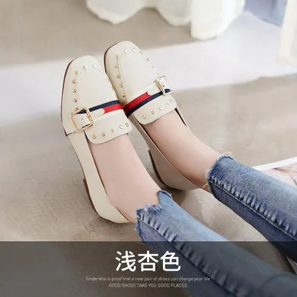 Primavera Mujer Guisantes Fu 2 Salvaje Zapatos Mujeres Versión Coreana 3 De 1 Casuales Lok La Las Solo Nuevos CtfqFn