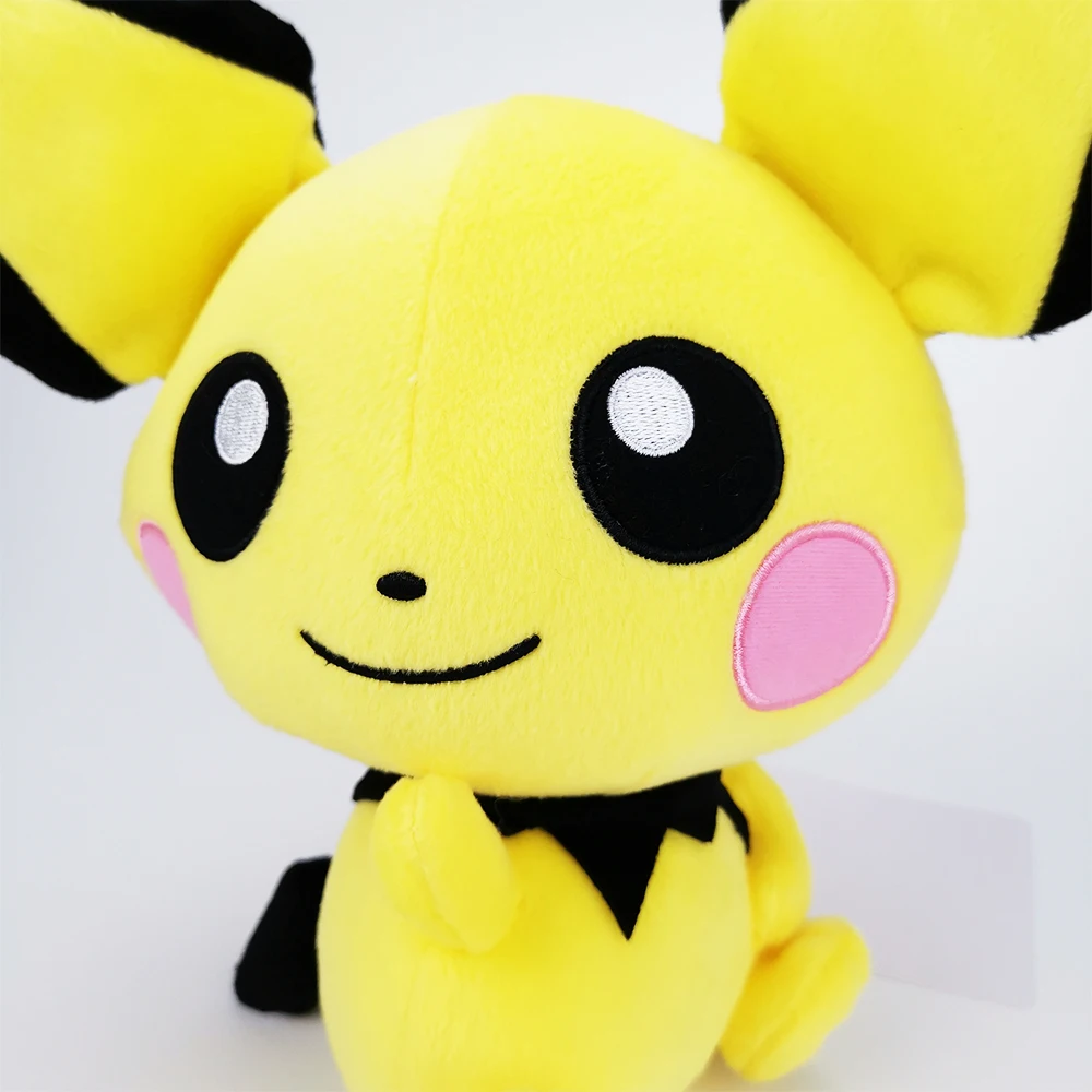 Banpresto POKEMON ABRA/PICHU/JOLTEON большая круглая мягкая плюшевая кукла 23 см 9 06 дюйма фигурка