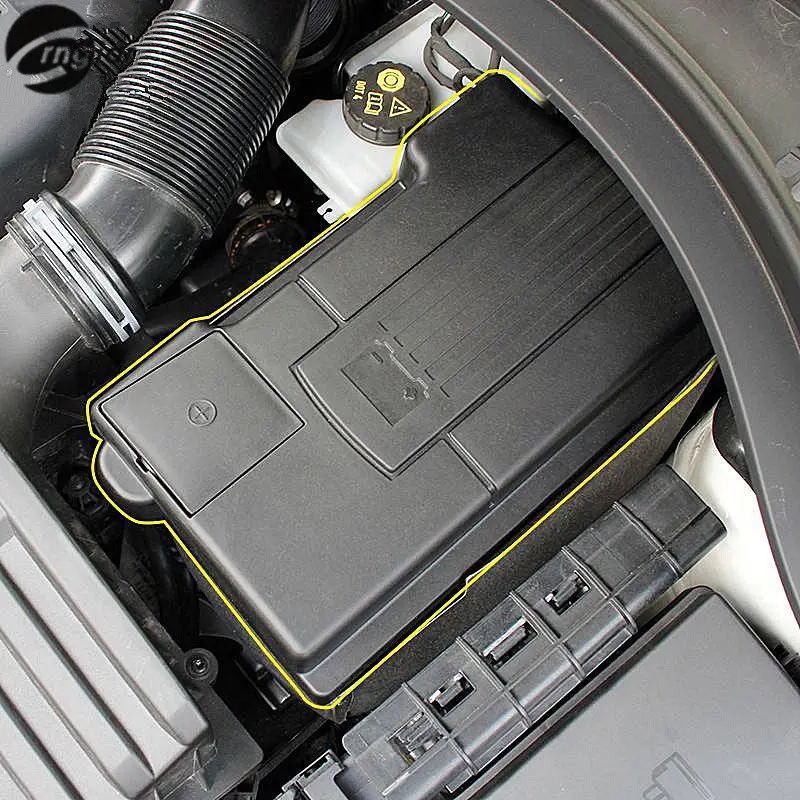Widanfolly двигателя положительные отрицательные Батарея защиты Пылезащитный чехол для Tiguan л Passat B8 Golf 7 MK7 Sportsvan Touran L