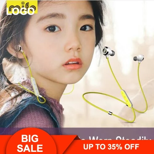 

Sport Bluetooth Headphones Wireless Earbuds Handsfree Earphones with Microphone IPX6 Waterproof Earphones for Mobile phone