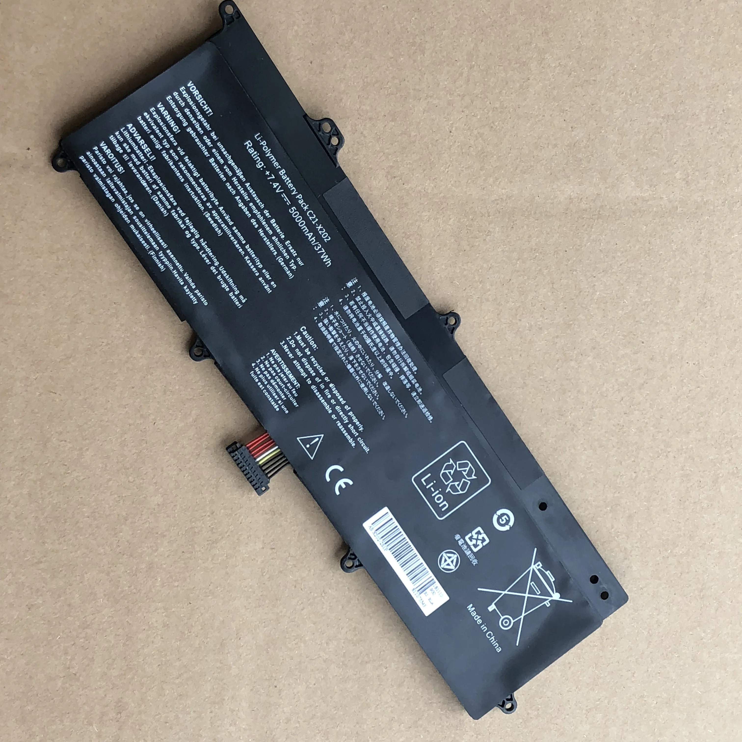 Tanie Laptop bateria do ASUS C21 X202 S200E X202E X201E S200L
