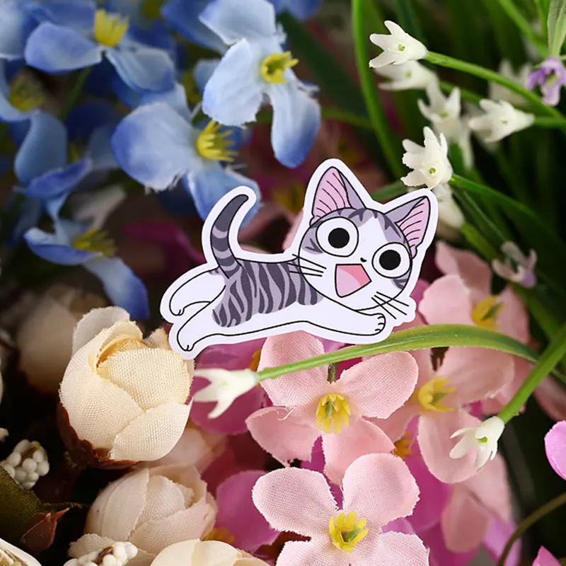 32 шт./УП. Милый кавайный котик наклейки для скрапбукинга DIY ремесло декорацион