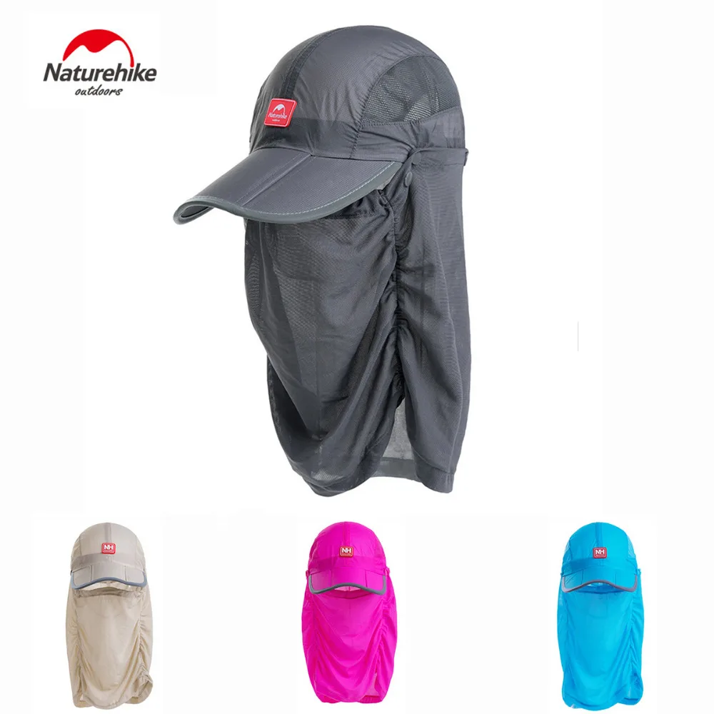 

Naturehike Unisex Hiking Caps Nylon Breathable Anti-UV Protection Hat Summer Outdoor Caps Fishing Cap Breathable Hat Hiking Cap