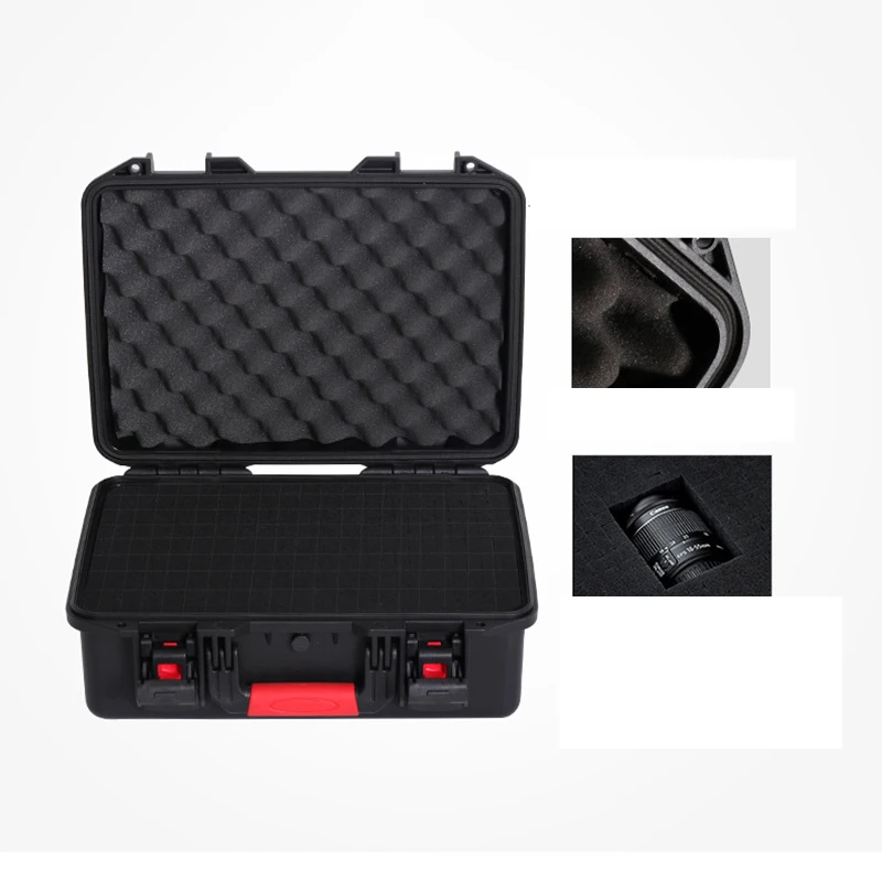 Outdoor Shockproof Boxes Protective Safety Case Plastic Portable Tool