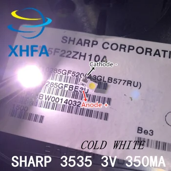 

For SHARP 500pcs LED TV Application LCD Backlight for TV LED Backlight 1W 3V 3535 3537 Cool white GM5F22ZH10A