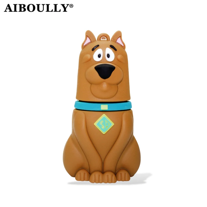 

Cartoon Dog USB flash drive 32GB 64GB Pen Drive 4GB 8GB 16GB USB Stick Mini Brown Pug puppy Memory Stick Pen Lap Dog Flash Disk