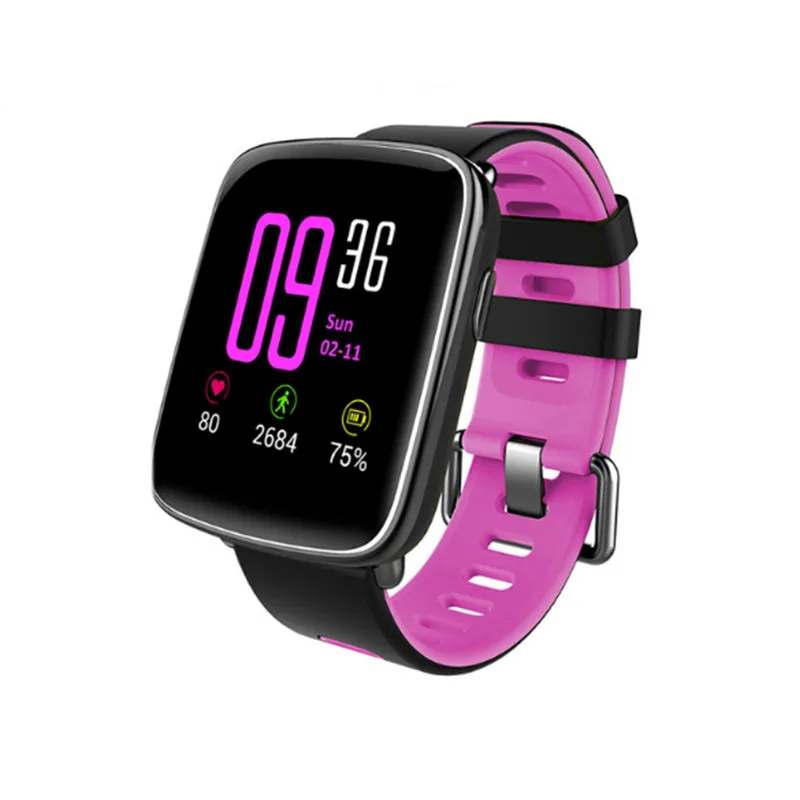 

Kingwear GV68 smartwatch MTK2502 1.54inch 240*240 Bluetooth 4.0 anti-lost heart rate monitor smart watch for Android iOS