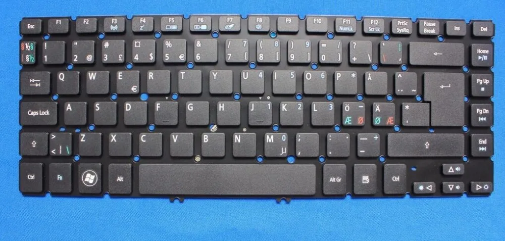 Клавиатура для Acer Aspire V5-431 V5-471 V5-432 V5-433 V5-452 V5-472 V7-481 SWEDISH