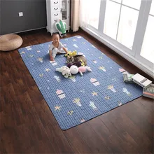 Скандинавская простая ватная одежда ползающий мат «татами» прикроватный коврик для спальни противоскользящее одеяло машинная стирка открытый ковер для шатра