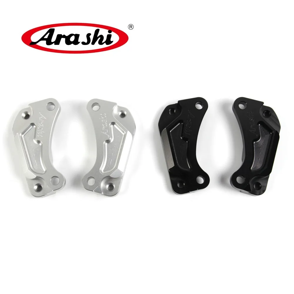 Arashi 2PCS Oversized Bracket Support For Front Brake Disc Rotors For YAMAHA XP T-MAX 500 2008 2009 2010 2011