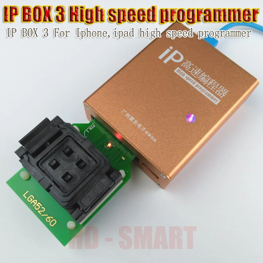IP box v3 BOX 3 высокоскоростной программатор для телефона pad жесткий диск programmers4s 5 5c 6