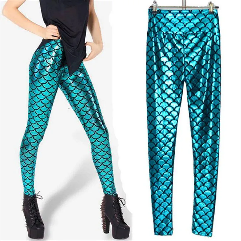 mermaid workout leggings