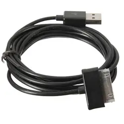Идеальный вариант! 2 м usb-кабель для передачи данных (синхронизации) и зарядки с гибким Зарядное устройство для Samsung Galaxy Tab 2 10,1 GT-P1000 P5100 P5110 P5113