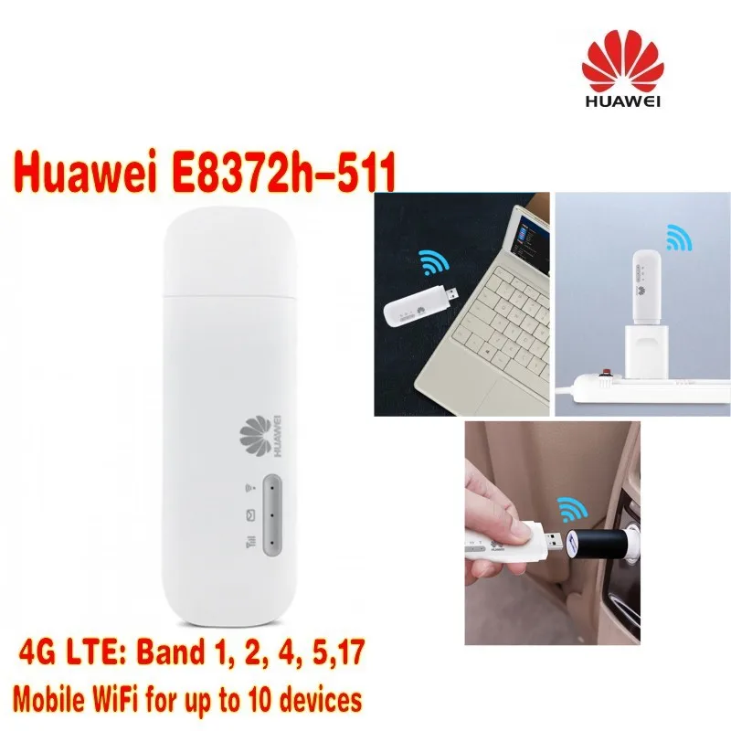 Лот из 10 шт. huawei E8372h-511 LTE USB Wingle