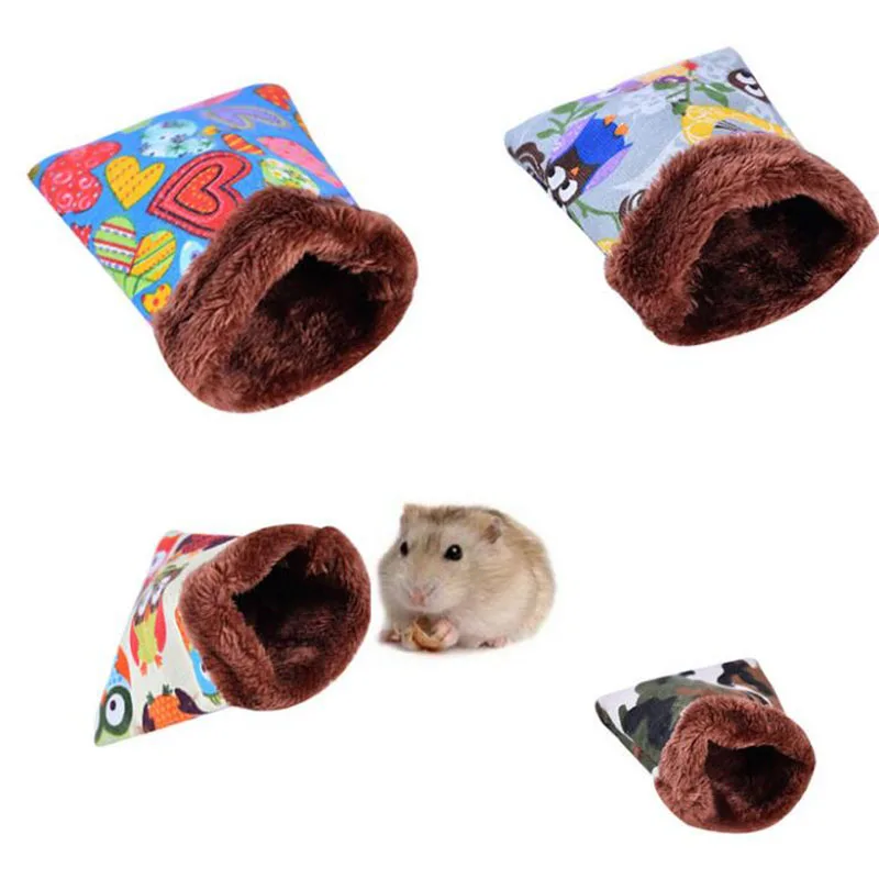 

Windproof Small Pet Nest Hedgehog Squirrel Hamster Bed Wolf Guinea Pig Sleeping Bag Comfortable Bag Pet Supplies