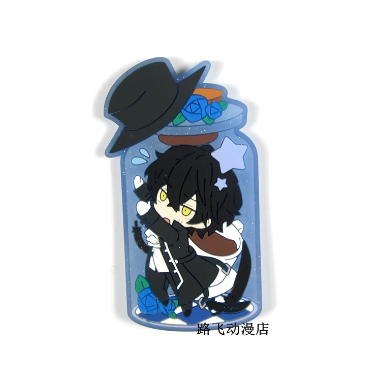 Фигурка аниме бродячие псы Bungo модель Edogawa Ranpo nakaхара Chuuya магнитная резиновая