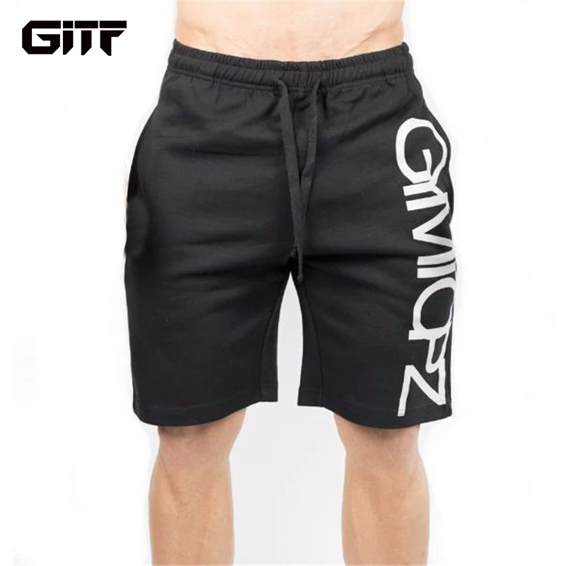 

GITF 2019 Men'S shorts Gym Sports shorts men summer running fitness trousers basketball quicksuit trousers loose training short