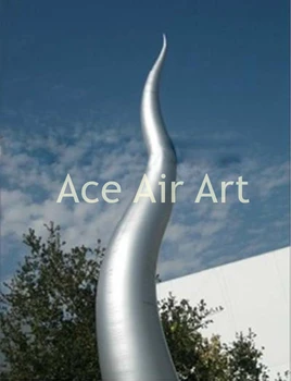 

sliver curve cone inflatables for event,party decoration