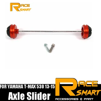 

Front Rear Axle Fork Wheel Protector Crash Slider Falling Protection For YAMAHA T-MAX 530 2013 2014 2015
