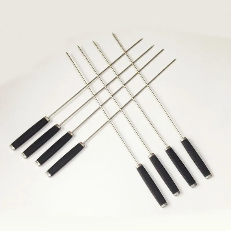 Free Shipping BBQ Skewers Barbecue BBQ Needle Stainless Steel Skewer