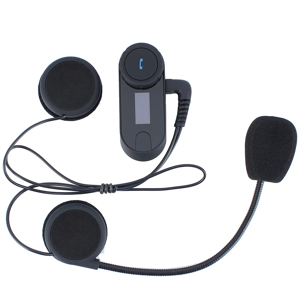 Freedconn ЖК дисплей Экран с fm Функция 800 м 3 Riders шлем Hi Fi Динамик мотоцикл домофон