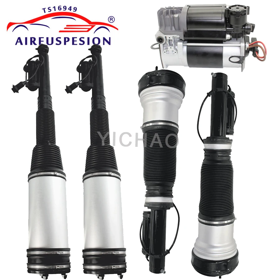 

1 set of 5pcs for mercedes Benz W220 air suspension shock / air strut and compressor pump S320 S350 S430 S500 S55AMG