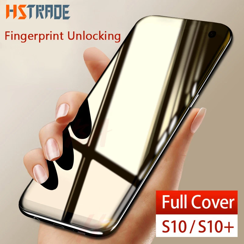 

11D Curved Edge Full Cover Screen Protector For Samsung Galaxy S10 S10 Plus S10E Tempered Glass On The S10 E lite Glass Film