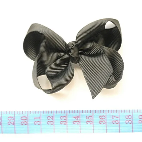 Black Small Hair Bows2
