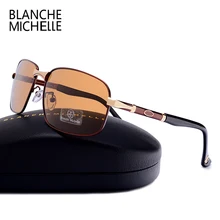 Мужские прямоугольные поляризационные солнцезащитные очки, мужские роскошные брендовые дизайнерские очки, новинка, UV400, Ретро стиль, мужские солнцезащитные очки oculos de sol