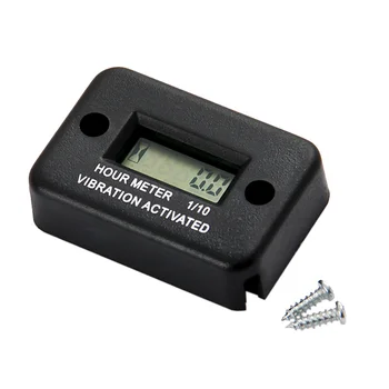 

Free shipping ! Vibration wireless hour meter for lawn mower tractor, cleaner RL-HM016