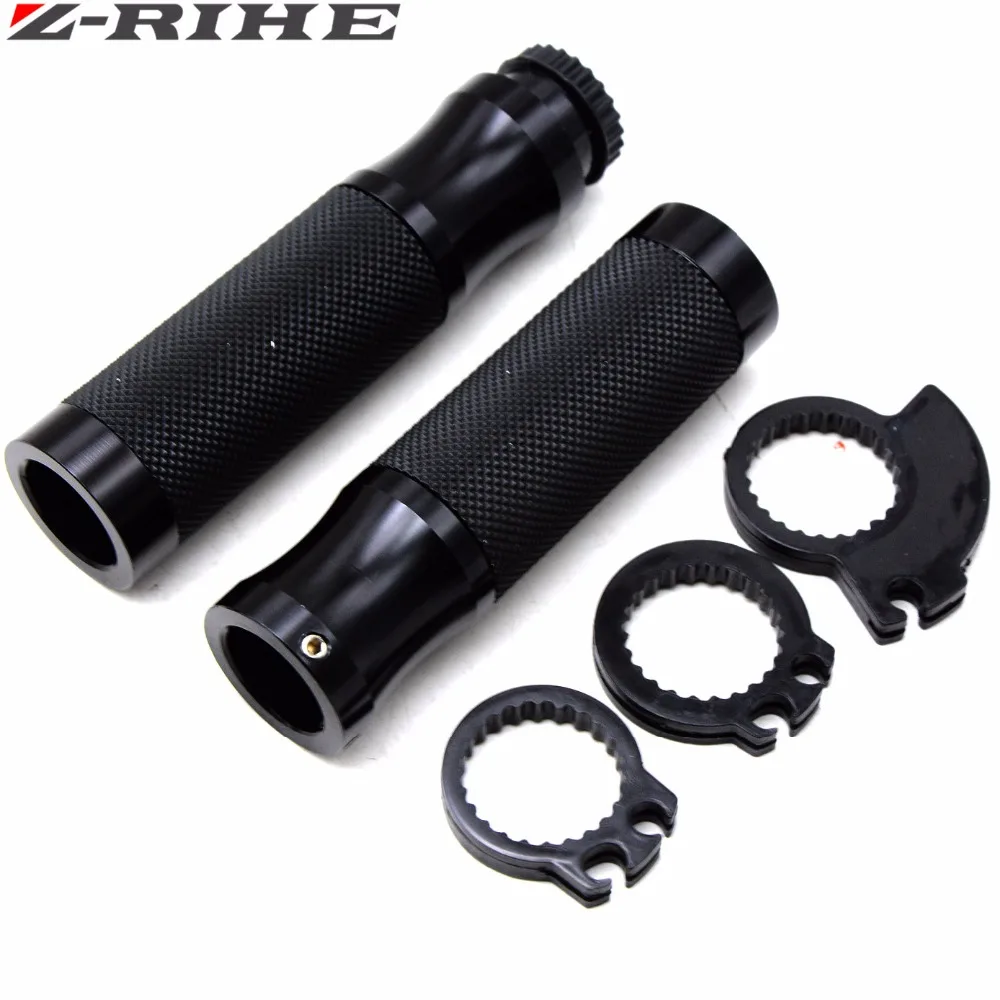 Universal 22mm 7/8" Motorcycle Handlebars Hand Grips With Palm Rest
