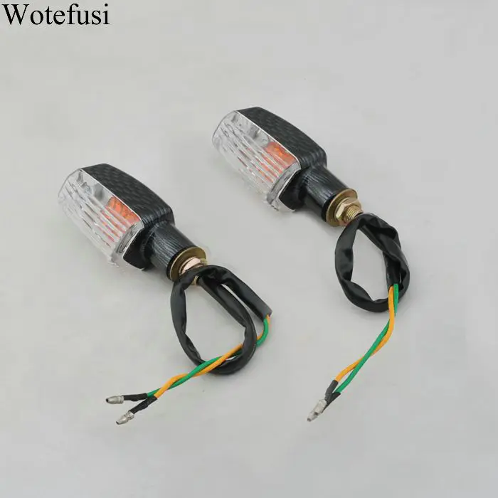 Wotefusi мотоцикл сигнал поворота свет 2 шт. мини индикатор orange brand new [p120]