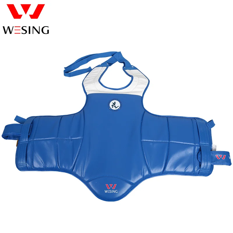 Wesing muay thai IFMA Утвержденная защита для груди тела из микрофибры кожаная мужчин и
