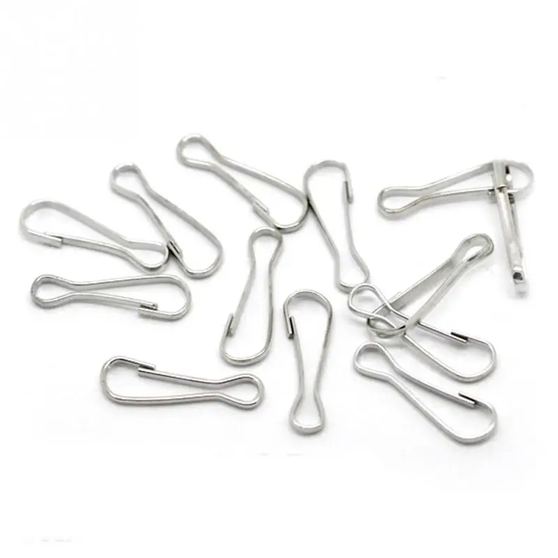

20 pcs Hooks High Quality Hammock Clips Metal Lanyard Cage Accessories Drop Shipping #0611