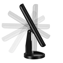 Three Folding Touch Screen Makeup Mirror Professional Vanity 21 LED Lights Health Beauty with 10X Magnifying