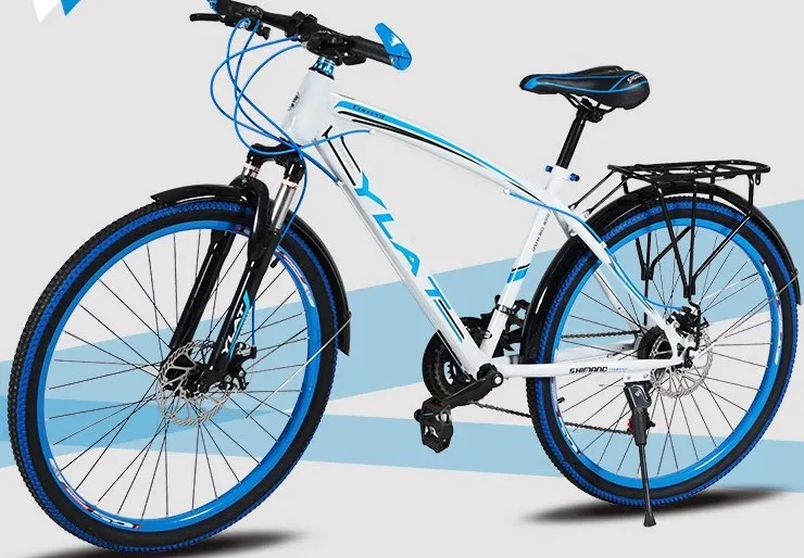 Perfect Mountain Bike 26 Inches 21V Double Disc Brake Double Disc Brake Student Bicycle with Backseat 8 Perfect Mountain Bike 26 Inches 21V Double Disc Brake Double Disc Brake Student Bicycle with Backseat 8
