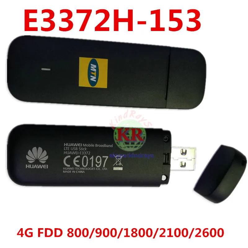 Unlocked Huawei E3372 E3372h-153 4G LTE USB Dongle USB Stick Datacard Mobile Broadband USB Modems 4G Modem LTE Modem