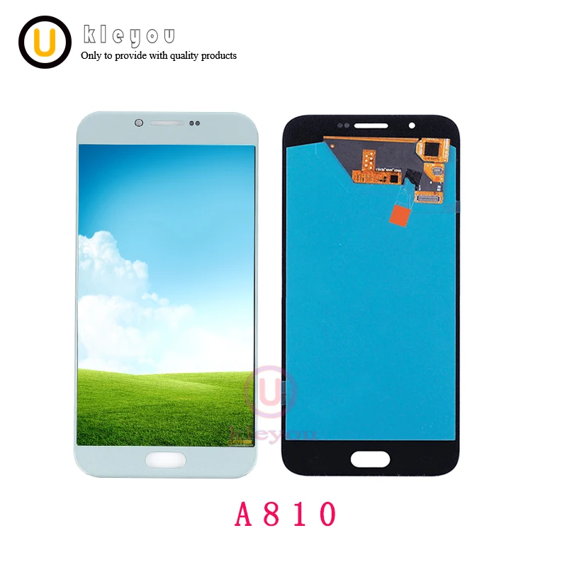 

For A8 2016 lcd For Samsung Galaxy A8 2016 A8100 A810 LCD Display Touch Screen Digitizer full Assembly Replacement Parts AMOLED