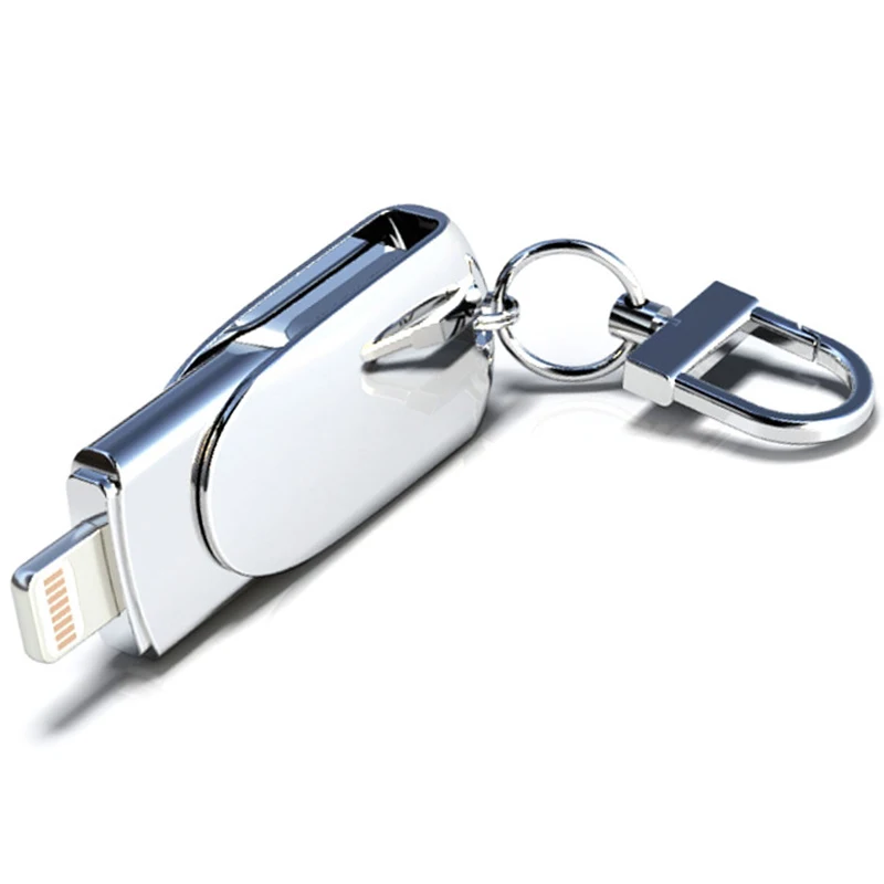 Новый Флеш-накопитель USB Lightning на 32 ГБ 64 128 Pendrive 16 для iPhone флеш-накопитель U-Stick iPad Mac