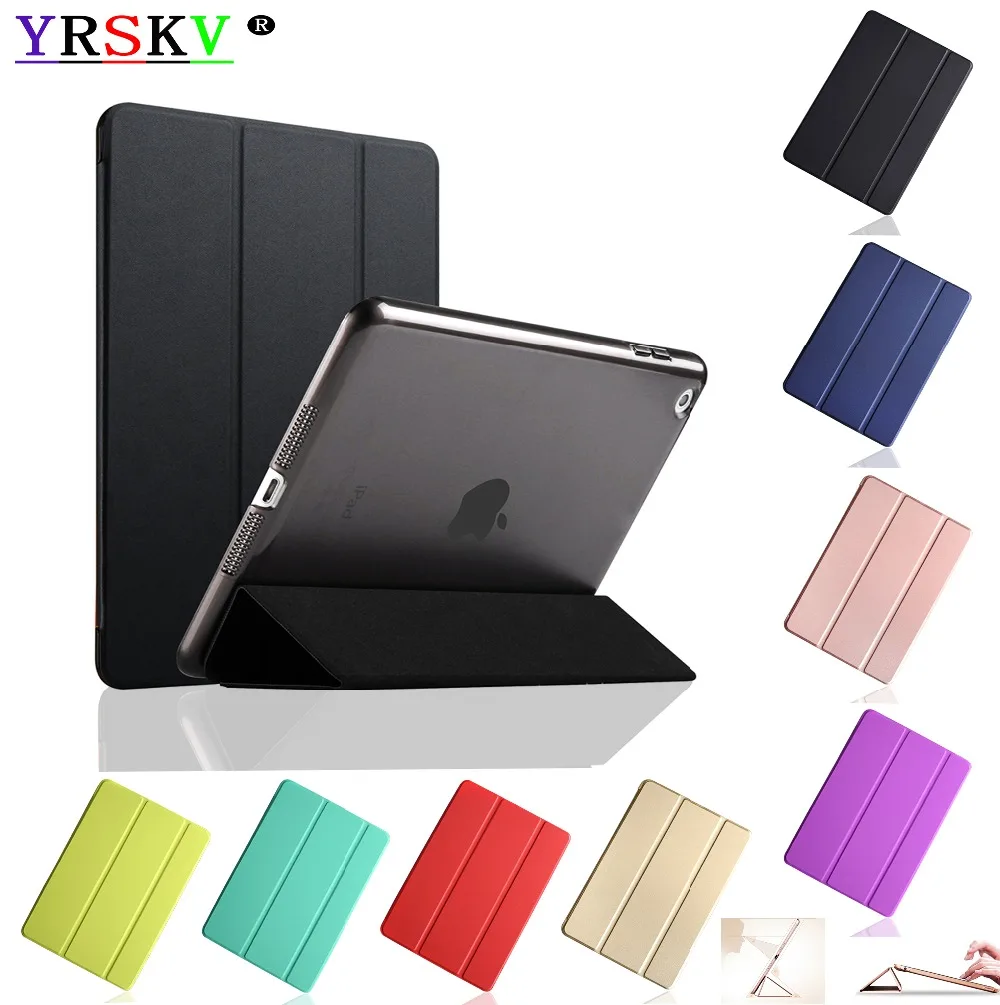 

Case for Apple iPad 9.7 inch 2018,2017,YRSKV,YiPPee Color PC Back, Ultra Slim With PU Leather Case Wake up sleep,Smart Cover.