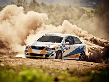 

D1200 OPEL Dust Cloud Rally Cars-Print Silk Art Wall Poster