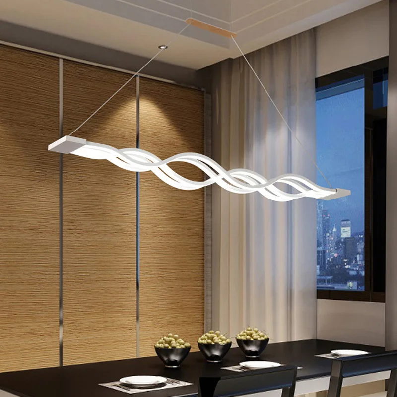 Modern LED Pendant Lights For Dining Room Kitchen Fixtures Home Bedroom Decor Suspension Hanging Lamp Restaurant Luminaire|Подвесные