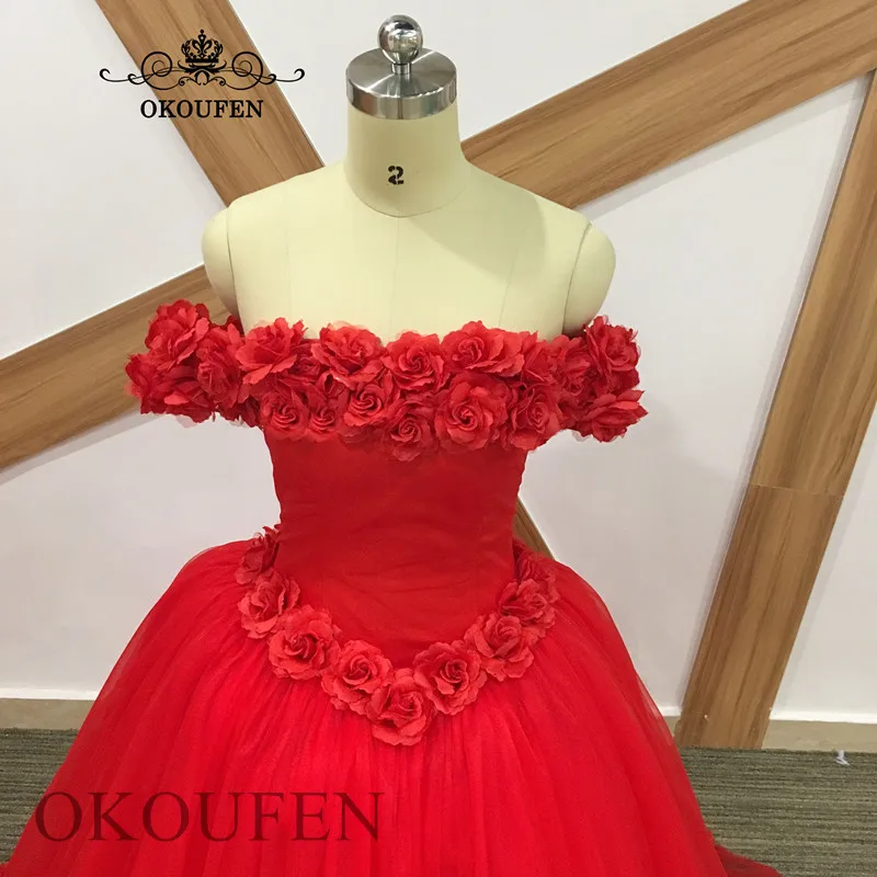 Реальные фотографии розы Бальные платья с открытыми плечами Длинные Vestidos De 15 Anos Сладкий 16 платья для женщин платье на выпускной в языческом стиле