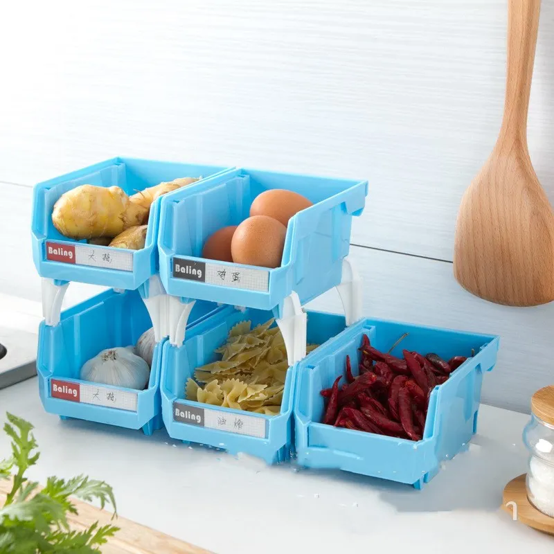 HOT Sale 5 Color Multi functional Storage Basket Kitchen Storage Tools