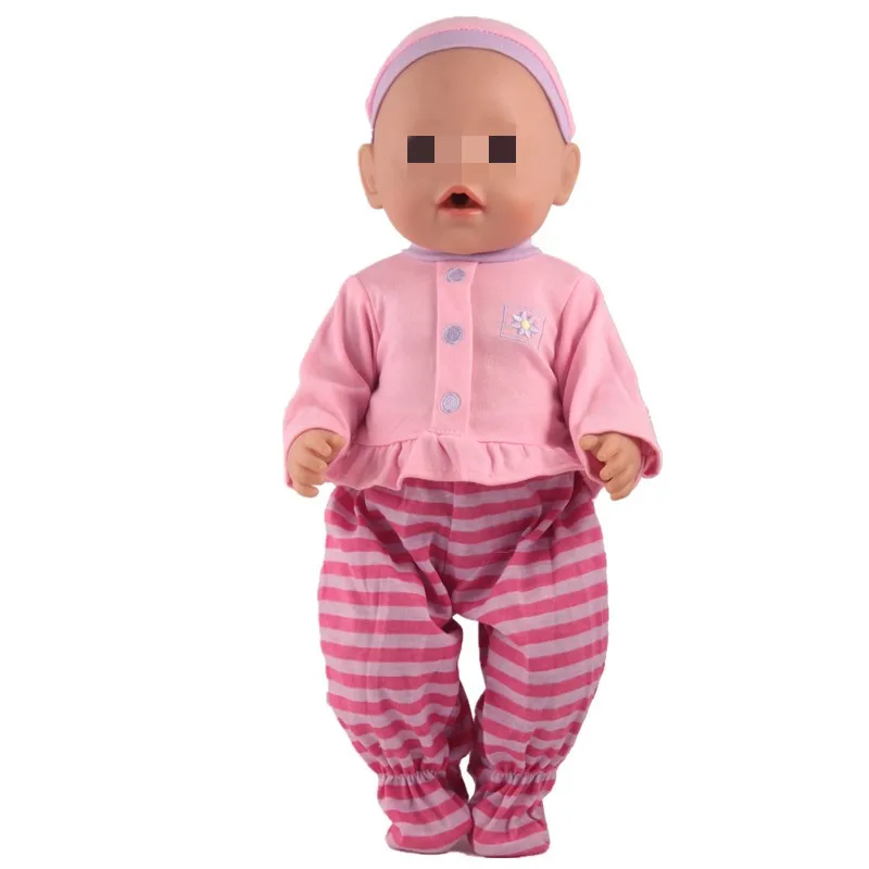 Одежда для кукол, 9 видов стилей, повседневная одежда, наряды, подходит для 43 см, детские куклы, аксессуары для 17 дюймов, кукла, лучший подарок для девочки