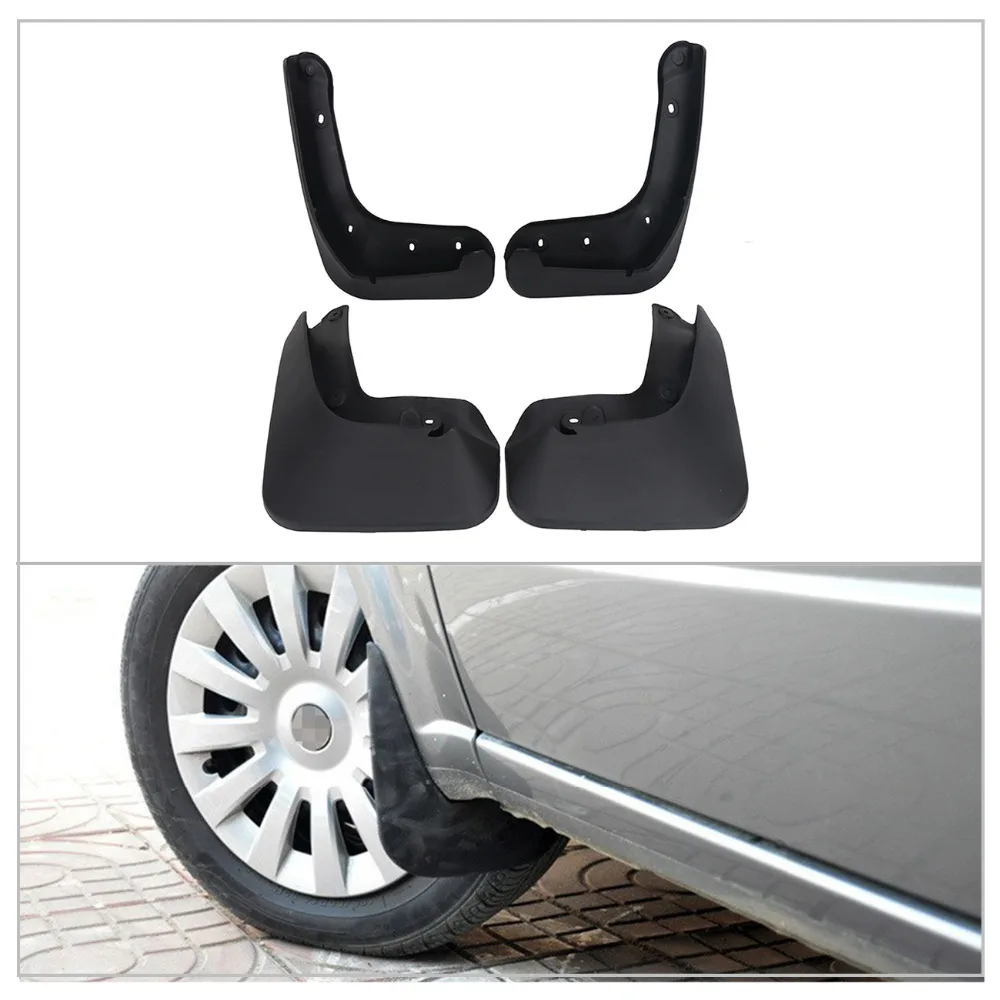 Car Exterior Parts Front & Rear Mud Flaps for VW Scirocco 2009 2017