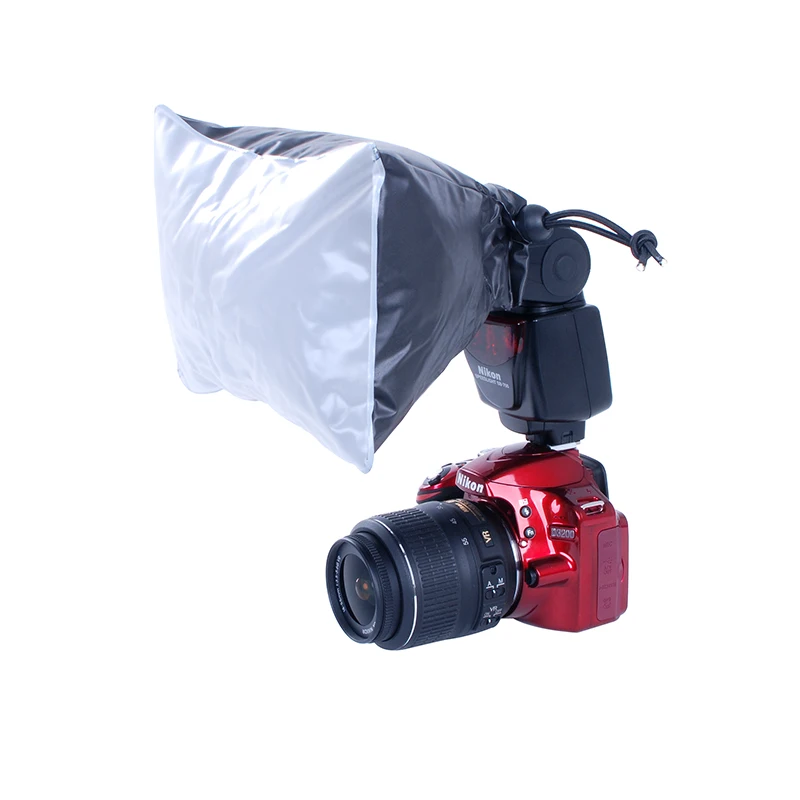Универсальный Надувной Рассеиватель для вспышки софтбокс для Canon Nikon sony Yongnuo Metz Speedlite Viltrox