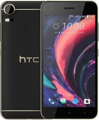 Htc Desire 10 Pro, 5,5 дюймов, две sim-карты, Qcta Core, Android 20MP, 4 Гб ОЗУ, 64 Гб ПЗУ, 4g lte, отпечаток пальца, разблокированный смартфон - Цвет: Черный