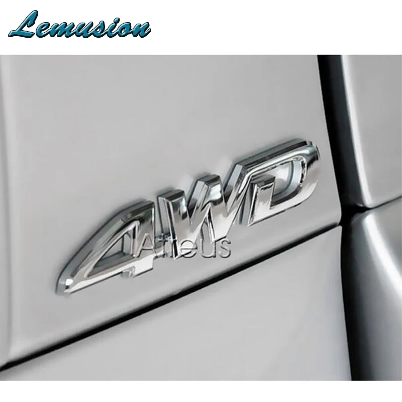 

Car-styling 3D 4WD 4x4 Metal Stickers Car Styling Sticker For Chevrolet Cruze Captiva Aveo Lacetti Trax Accessories for hyundai